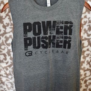 CycleBar Power Pusher Muscle Tank
